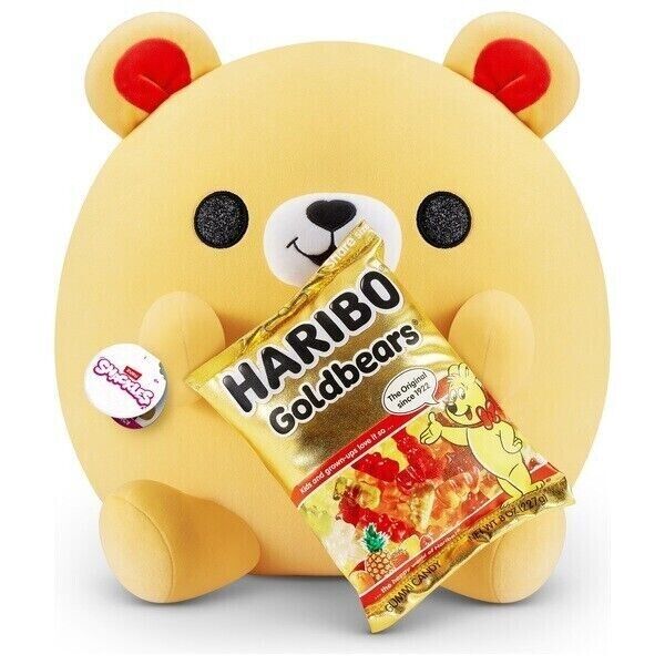 Buy Snackles Nigel the Bear Holding Haribo Plush Toy 35 cm | Yallatoys.com