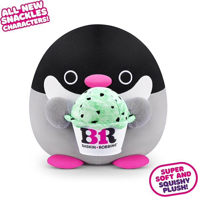 Buy Snackles Series 2 Penguin & Baskin-Robbin 14inch Plush | Yallatoys.com