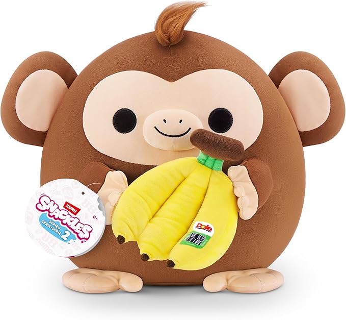 Buy Snackles Series 2 Monkey & Dole 8 Inch Plush | Yallatoys.com