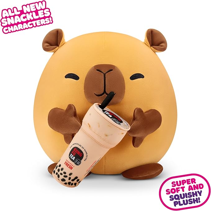 Buy Snackles Series 2 Capybara & Boba 16 Inch Plush | Yallatoys.com