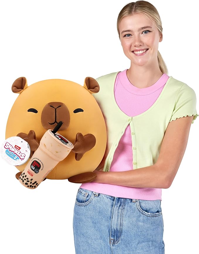 Buy Snackles Series 2 Capybara & Boba 16 Inch Plush | Yallatoys.com