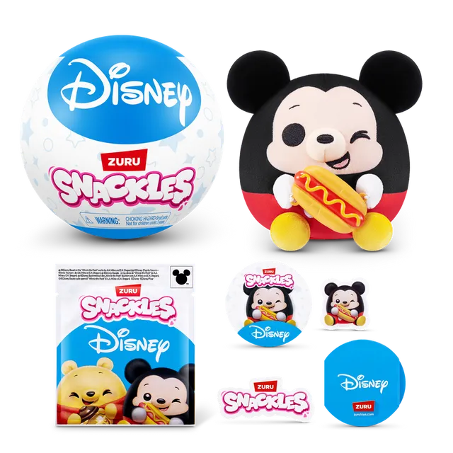 Buy Snackles Disney Plush Character With Snack Accessory (Sold Separately Subjected To Availability) | Yallatoys.com