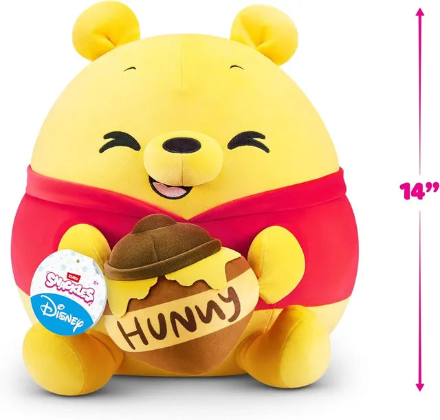 Buy Snackles Disney Plush Toy With Snack Accessory Winnie The Pooh 14 Inch | Yallatoys.com