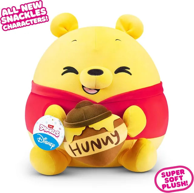 Buy Snackles Disney Plush Toy With Snack Accessory Winnie The Pooh 14 Inch | Yallatoys.com