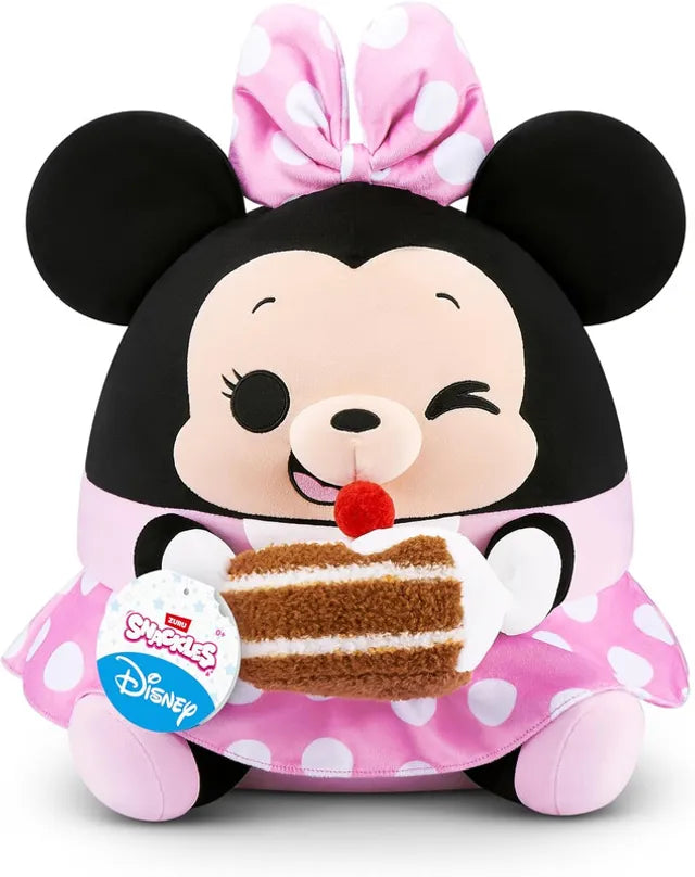 Buy Snackles Disney Plush Toy With Snack Accessory Minnie 14 Inch | Yallatoys.com