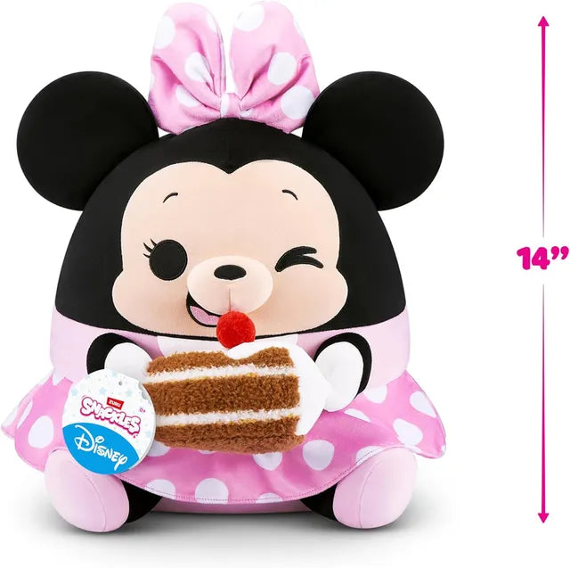 Buy Snackles Disney Plush Toy With Snack Accessory Minnie 14 Inch | Yallatoys.com