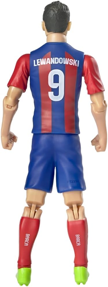 Buy Sockers FC Barcelona Lewandowski 20 cm | Yallatoys.com