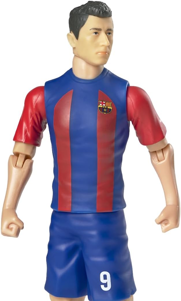Buy Sockers FC Barcelona Lewandowski 20 cm | Yallatoys.com