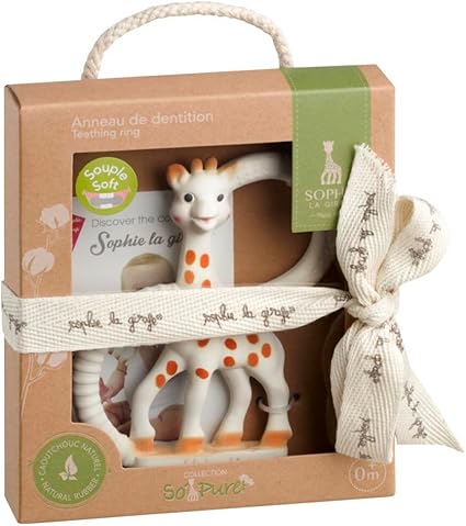 Sophie La Girafe So Pure Teething Ring Very Soft Version Sophie la girafe Yallatoys