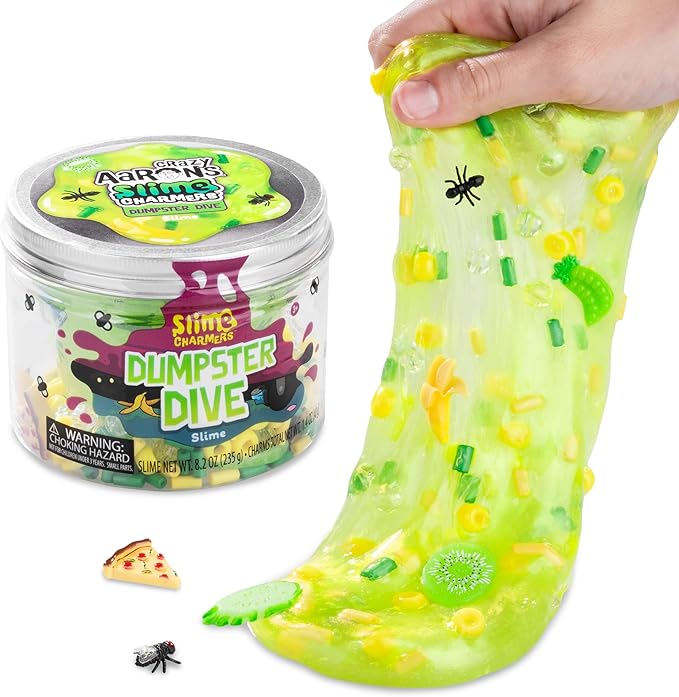 Buy Crazy aarons slime charmers dumpster dive light green water slime | Yallatoys.com