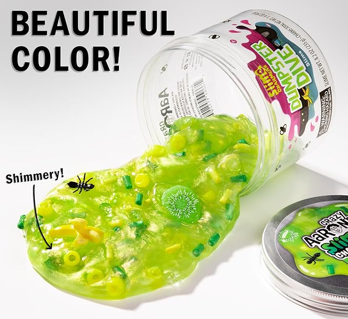 Buy Crazy aarons slime charmers dumpster dive light green water slime | Yallatoys.com