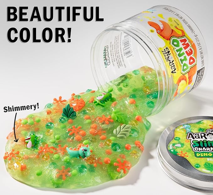Buy Crazy aarons slime charmers dino dew bright green water slime | Yallatoys.com