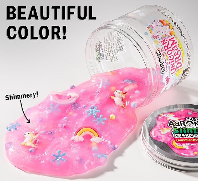 Buy Crazy aarons slime charmers unicorn dream  bright pink water slime  | Yallatoys.com