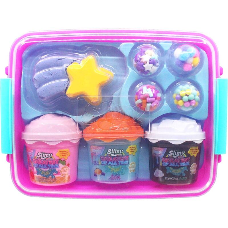 Buy Slimy Greatest Of All Time Slime With Mix Ins Gift Set (Sold Separately Subjected To Availability) | Yallatoys.com