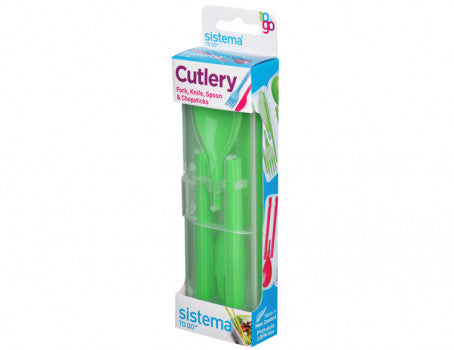 Buy Sistema Cutlery To Go (Sold Separately Subject To Availability) | Yallatoys.com