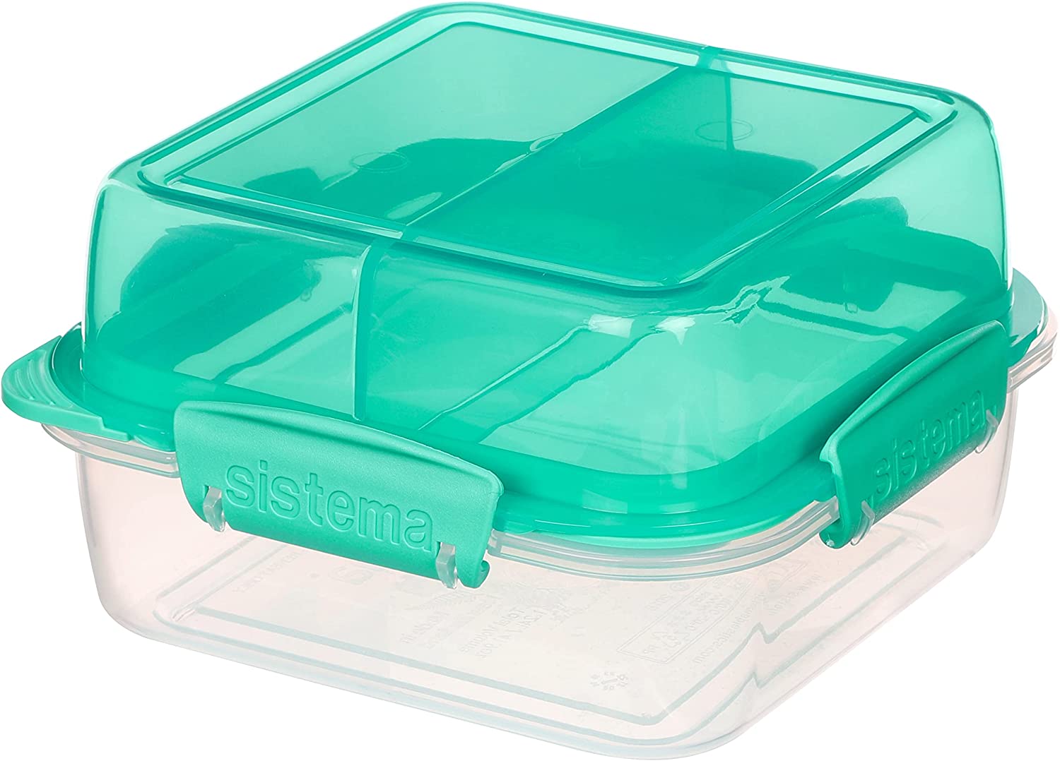 Buy Sistem 1.24L Lunch Box Stack Square To Go Green | Yallatoys.com