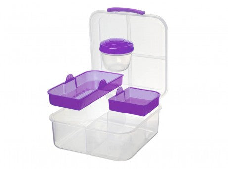 Buy Sistema 1.25L Bento Cube To Go Lunch Box (Sold Separately Subject To Availability) | Yallatoys.com