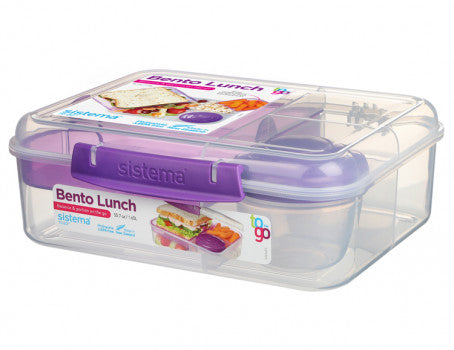 Buy Sistema 1.65L Stack Rectangle To Go Lunch Box (Sold Separately Subject To Availability) | Yallatoys.com