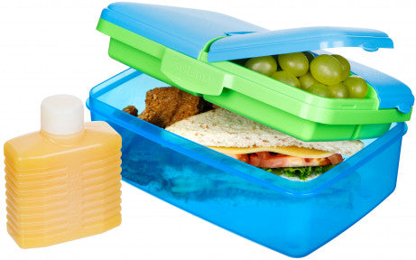 Buy Sistema 1.5L Slimline Quaddie Lunch Box (Sold Separately Subject To Availability) | Yallatoys.com