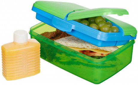 Buy Sistema 1.5L Slimline Quaddie Lunch Box (Sold Separately Subject To Availability) | Yallatoys.com