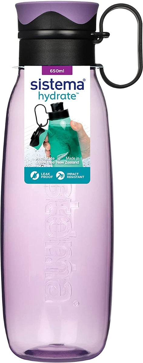 Buy Sistema Traverse Tritan Water Bottle 650ml Misty (Sold Separatedly Subjected To Availability) | Yallatoys.com