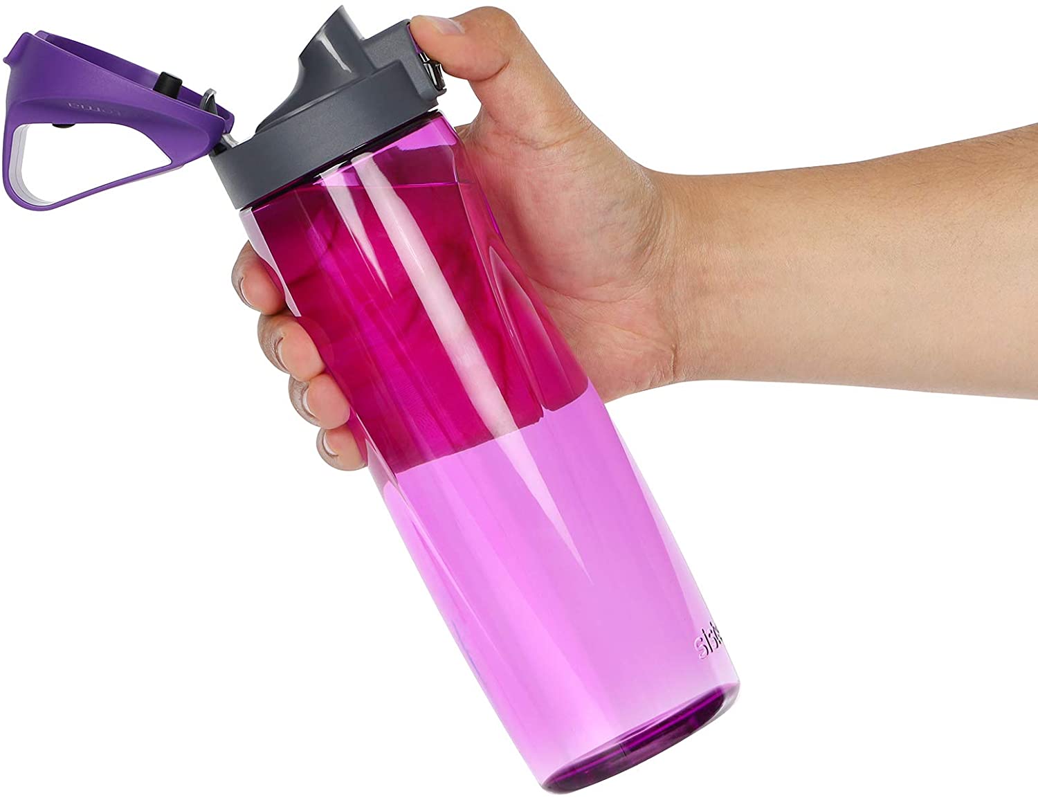 Buy Sistema 900ml Tritan Adventum Water Bottle Plastic Misty Purple | Yallatoys.com
