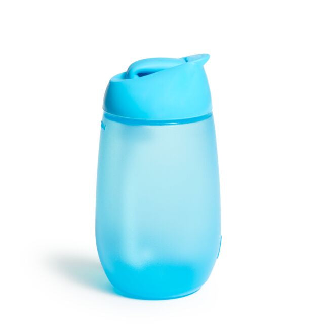 Munchkin  Simple Clean Strw Cup 1Pk 10Oz Blue Munchkin Yallatoys