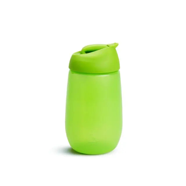 Munchkin  Simple Clean Strw Cup 1Pk 10Oz Green Munchkin Yallatoys