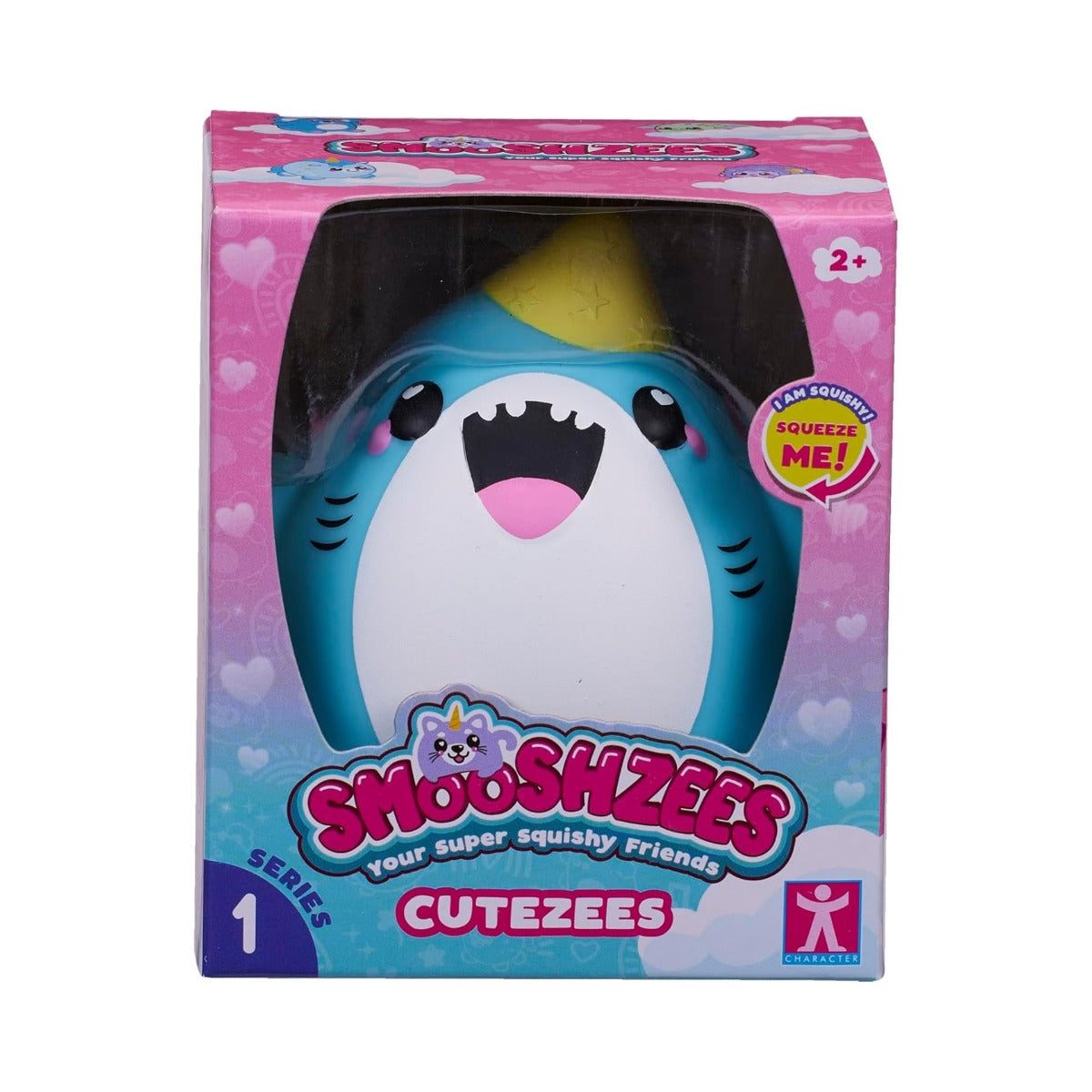 Buy Smooshzees Cutezees Shark Snaws Squish Toy | Yallatoys.com