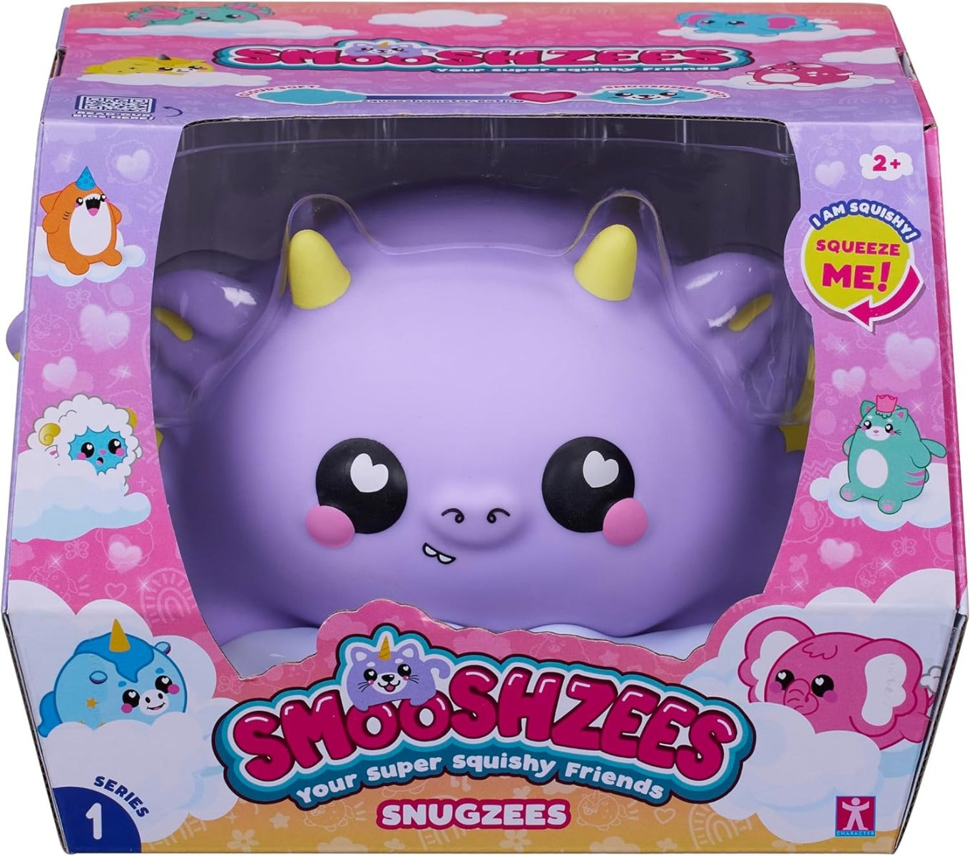 Buy Smooshzees Snugzees Dragon Puffin Squish Toy | Yallatoys.com