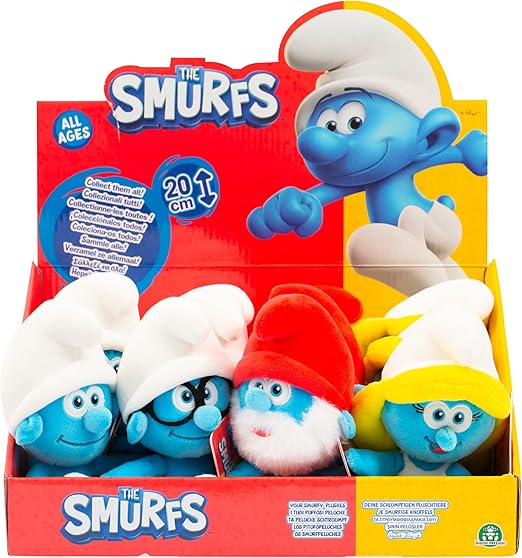Buy Smurfs Plush 20cm (Sold Separately Subjected To Availability) | Yallatoys.com