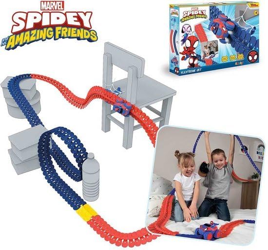 Buy Smoby Spidey Flextreme Car Track Discovery Set | Yallatoys.com