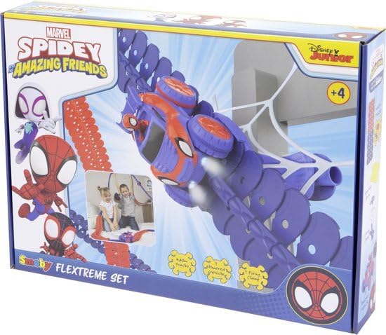 Buy Smoby Spidey Flextreme Car Track Discovery Set | Yallatoys.com