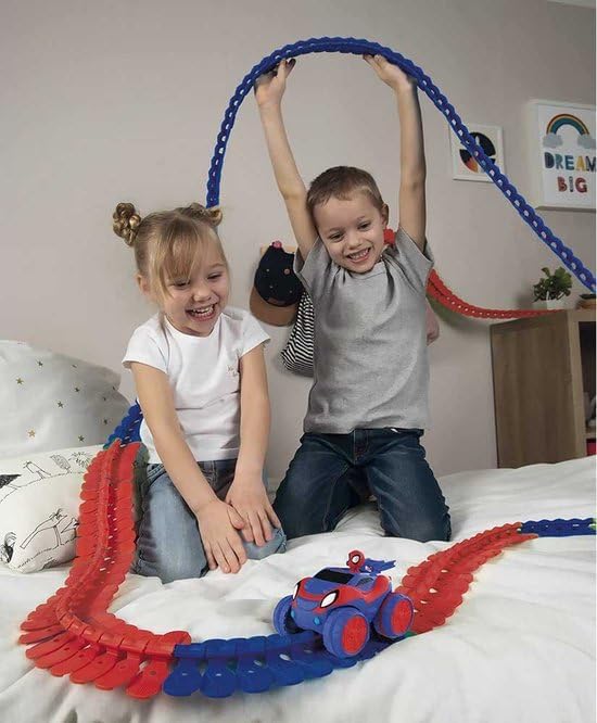 Buy Smoby Spidey Flextreme Car Track Discovery Set | Yallatoys.com