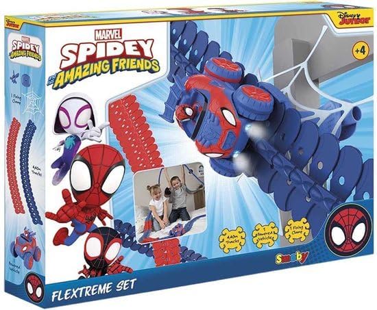 Buy Smoby Spidey Flextreme Car Track Discovery Set | Yallatoys.com