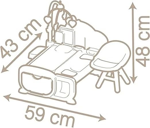 Buy Smoby Baby Nurse Nursery Playset  | Yallatoys.com