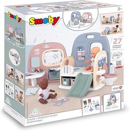 Buy Smoby Child Care Centre 360 degree playset | Yallatoys.com