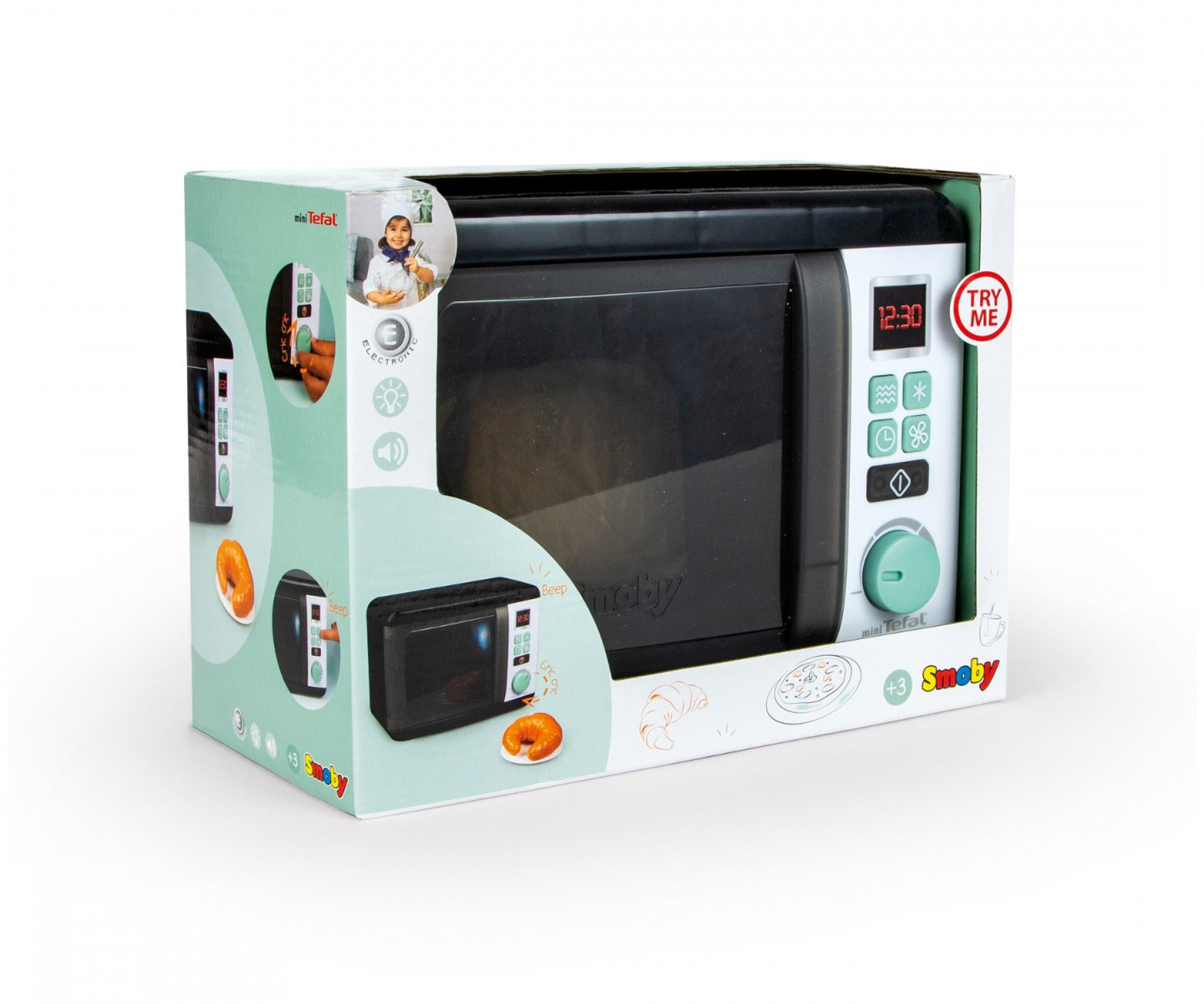 Buy Smoby Tefal Electronic Microwave | Yallatoys.com