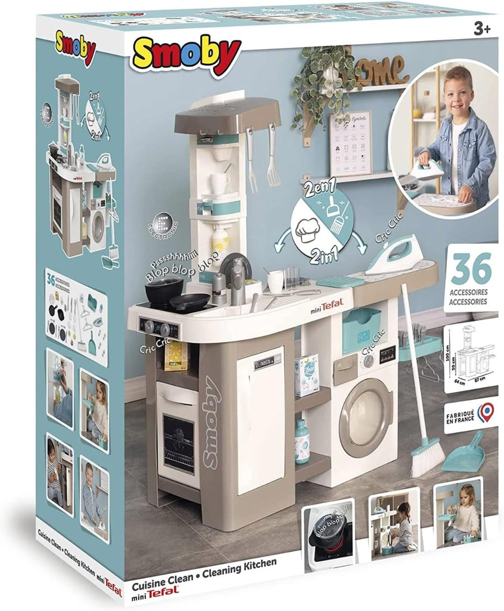 Buy Smoby Tefal Studio Utility Kitchen | Yallatoys.com