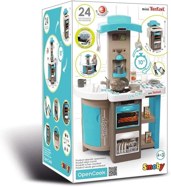 Buy Smoby Tefal Opencook Kitchen Bubble | Yallatoys.com