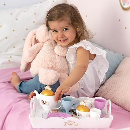 Buy Smoby Disney Princess Tea Trolley 17pcs | Yallatoys.com
