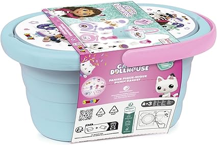 Buy Smoby Gabbys Dollhouse Picnic Basket Toys | Yallatoys.com