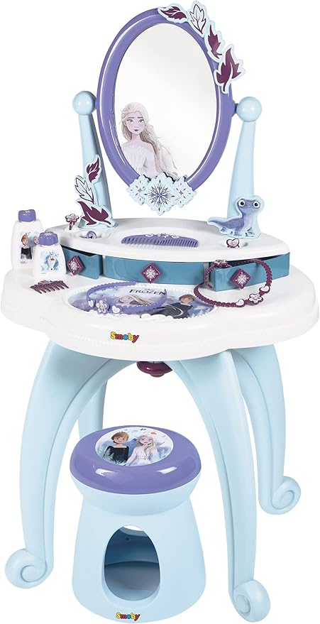 Buy Smoby Frozen Dressing Table with Lots of Accessories Disney Frozen Design | Yallatoys.com