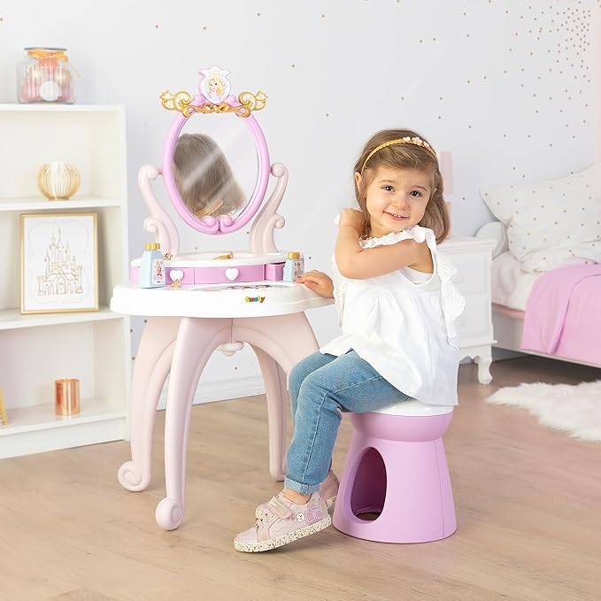 Buy Smoby Disney Princess 2 in 1 Dressing Table | Yallatoys.com
