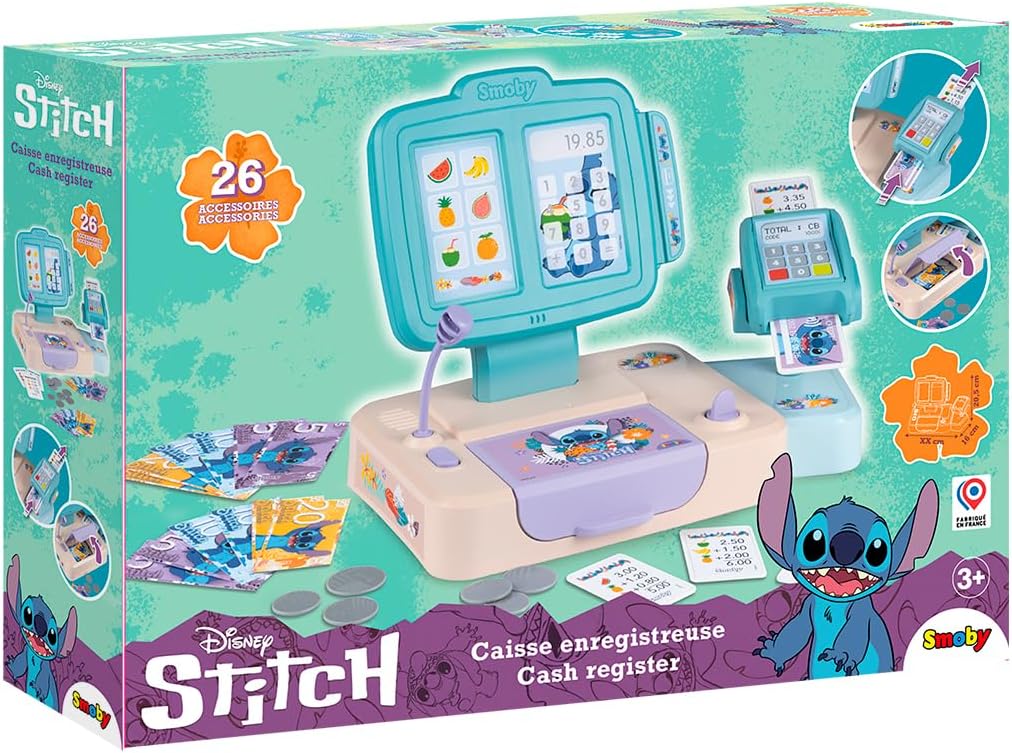 Buy Smoby Stitch Electronic Cash Register | Yallatoys.com