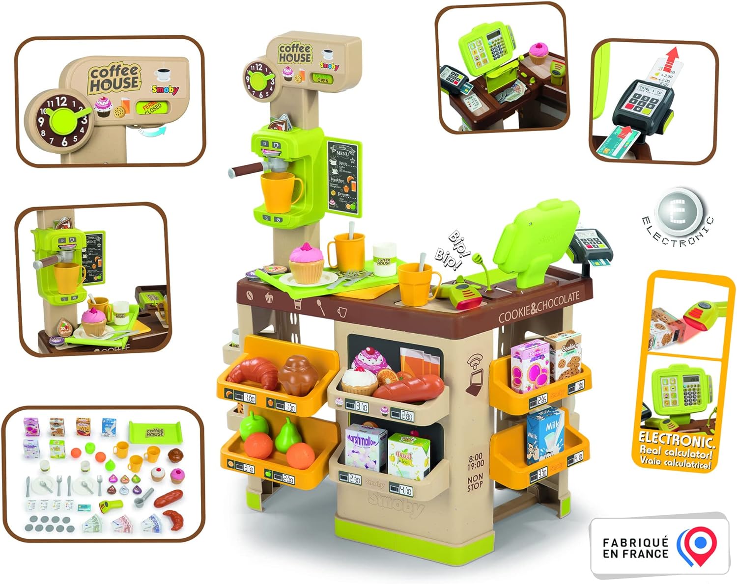 Buy Smoby Coffee House Market | Yallatoys.com