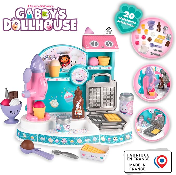 Buy Smoby Gabbys Dollhouse Ice Cream Factory | Yallatoys.com