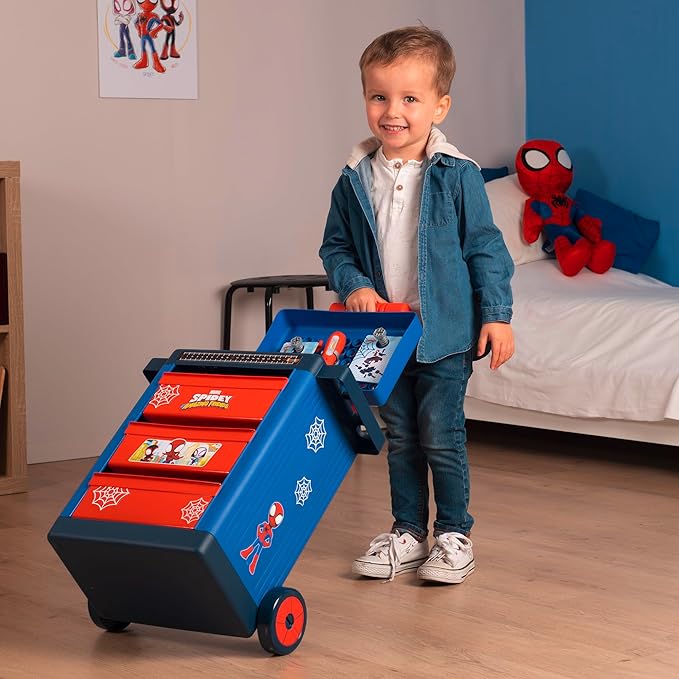 Buy Smoby Spidey Workshop Bench with Tools | Yallatoys.com