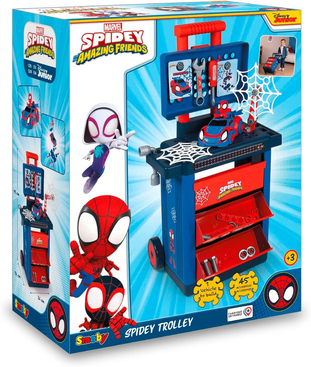 Buy Smoby Spidey Workshop Bench with Tools | Yallatoys.com