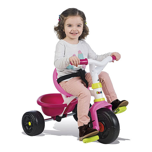 Buy Smoby Be Fun 3 in 1 Trike Comfort Pink | Yallatoys.com